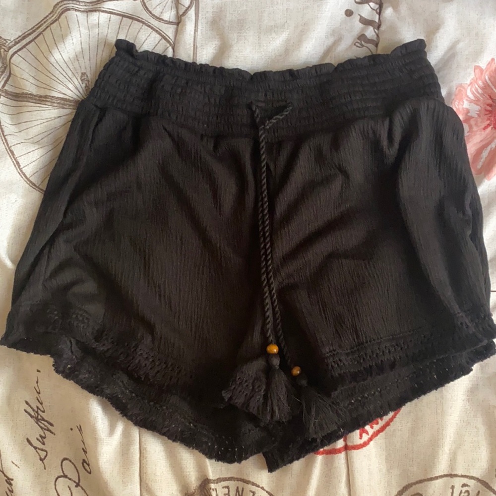 NB knit Gauze Shorts, high rise, (3-5)